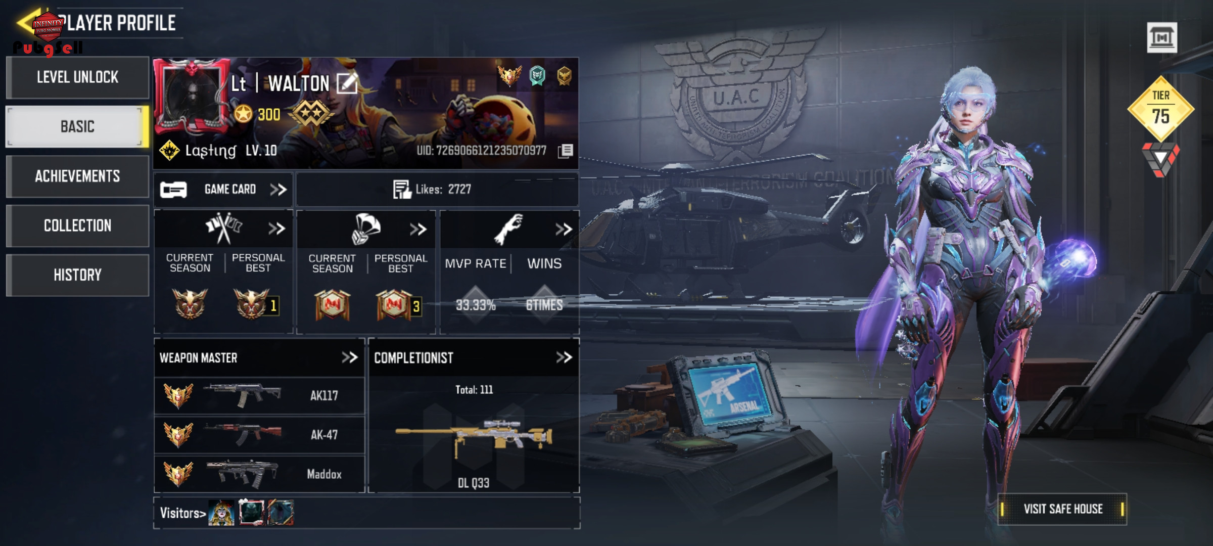 خرید اکانت کالاف - تصویر 2